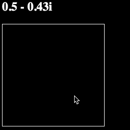 Selecting points on the complex plane